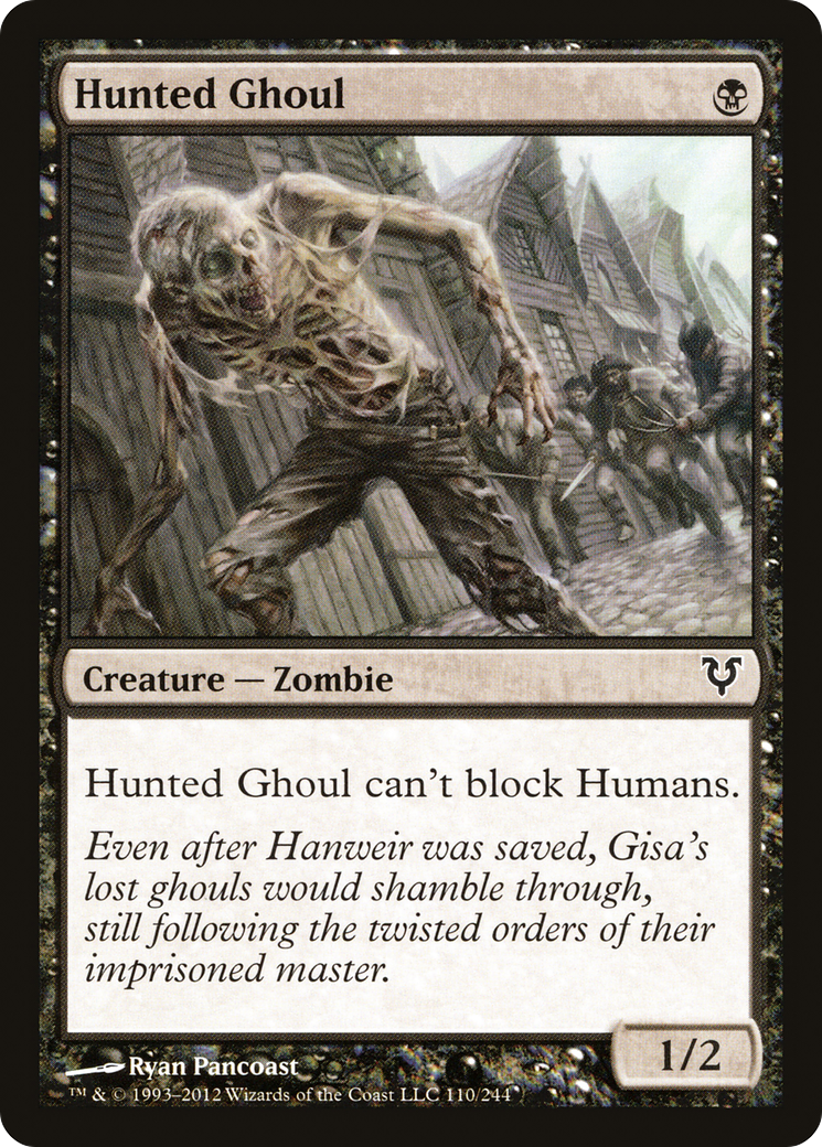 Hunted Ghoul [Avacyn Restored]-1