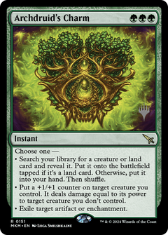 Archdruid's Charm (Promo Pack) [Murders at Karlov Manor Promos]-1