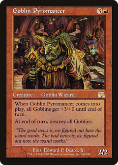 Goblin Pyromancer [Onslaught]-1