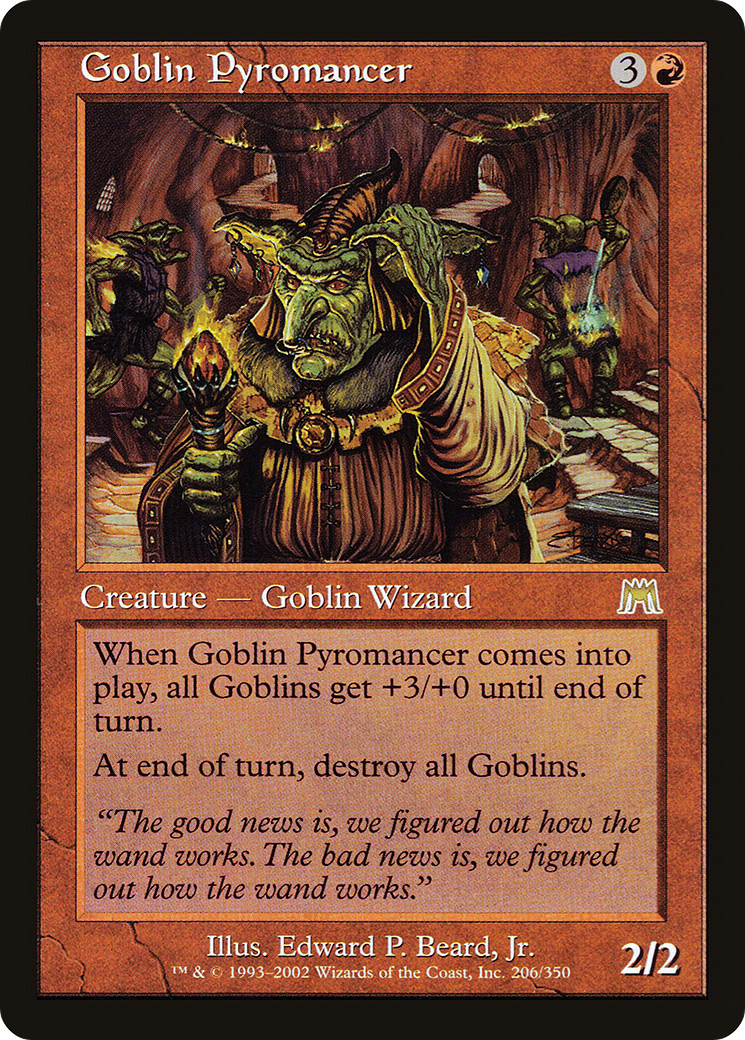 Goblin Pyromancer [Onslaught]-1