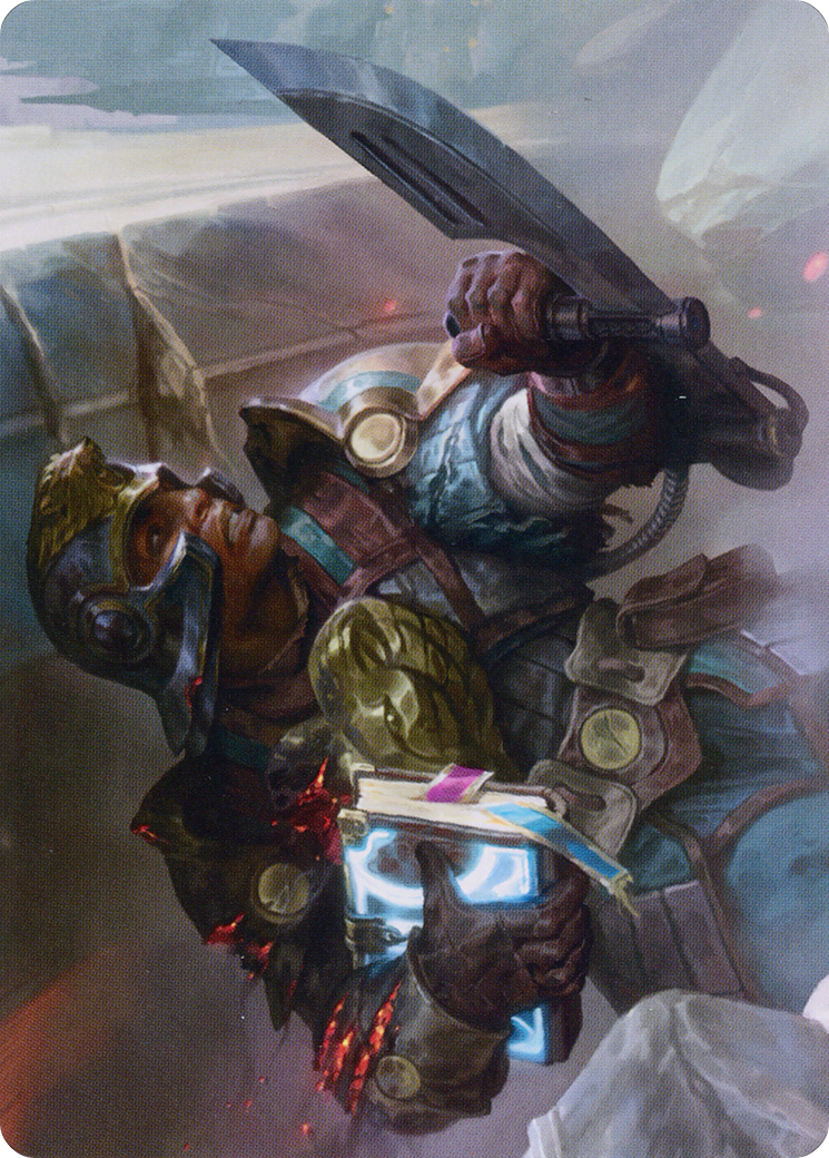Retrieval Agent // Retrieval Agent (ABRO-011) - The Brothers' War Art Series (Borderless) Foil-3
