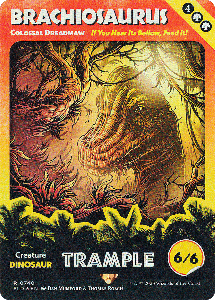 Brachiosaurus - Colossal Dreadmaw [Secret Lair Drop Series]-1