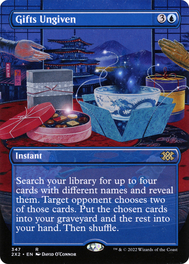 Gifts Ungiven (Borderless Alternate Art) [Double Masters 2022]-1