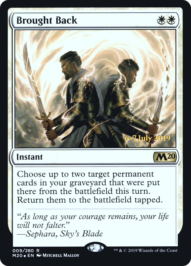 Brought Back [Core Set 2020 Prerelease Promos]-1