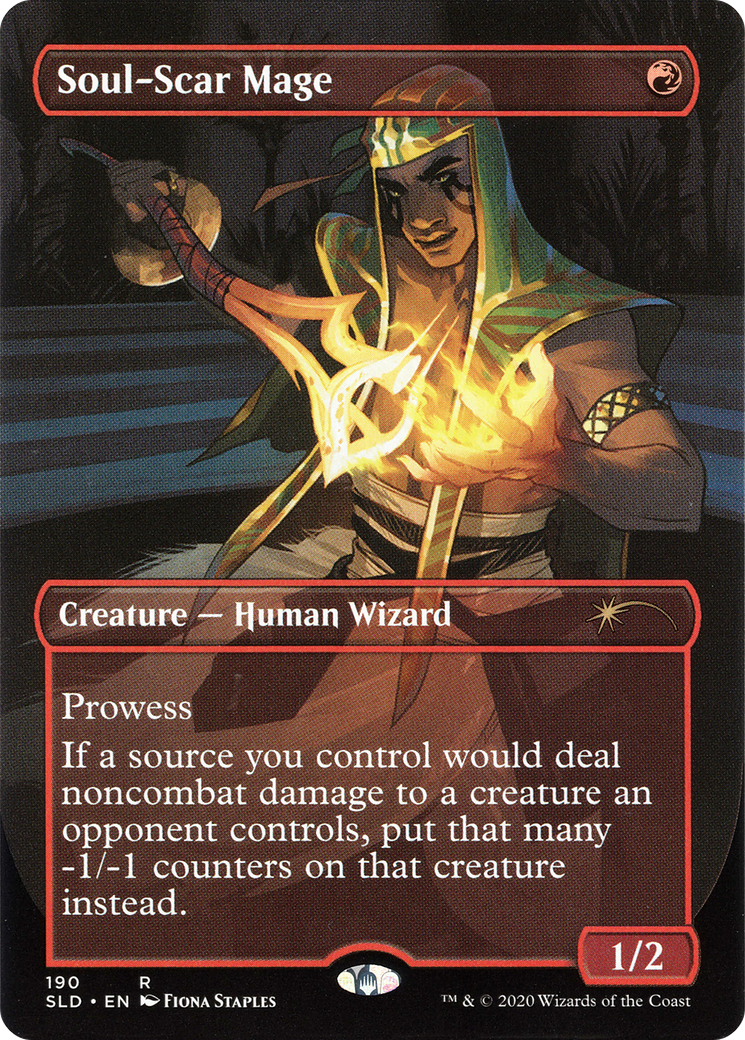 Soul-Scar Mage (Borderless) [Secret Lair Drop Series]-1