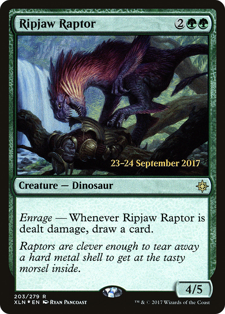 Ripjaw Raptor [Ixalan Prerelease Promos]-1