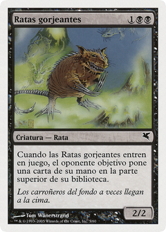 Chittering Rats (Spanish) - "Ratas gorjeantes" (A5) (PSAL-0A5) - Salvat 2005-1