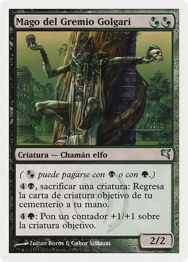 Golgari Guildmage (French) - "Ghildmage de Golgari" (PSAL-F39) - Salvat 2005-1