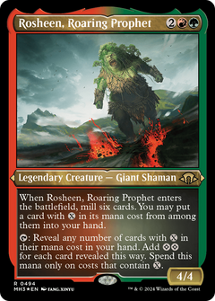 Rosheen, Roaring Prophet (Foil Etched) [Modern Horizons 3]-1