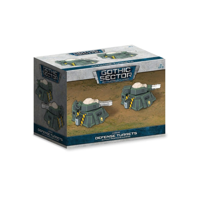 Battlefield in a Box: Gothic Sector – Legion: Defense Turrets-1