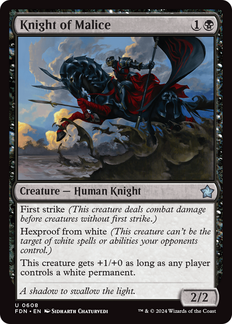 Knight of Malice [Foundations]-1