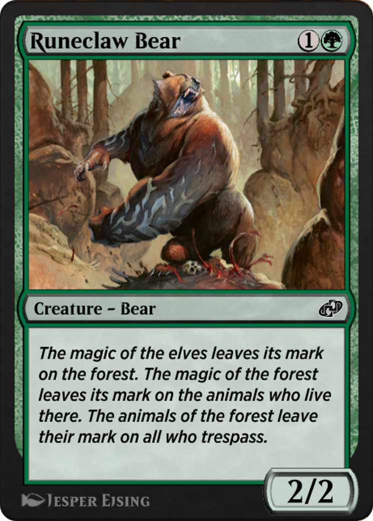 Runeclaw Bear (J21-624) - Jumpstart: Historic Horizons-1