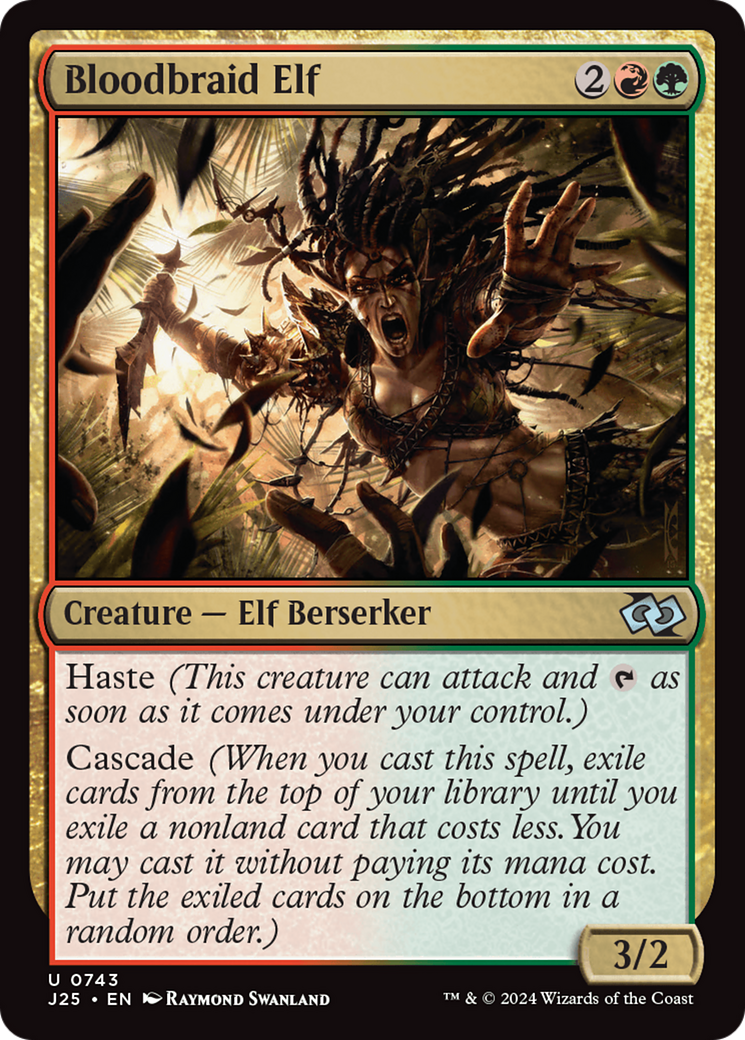 Bloodbraid Elf [Foundations Jumpstart]-1