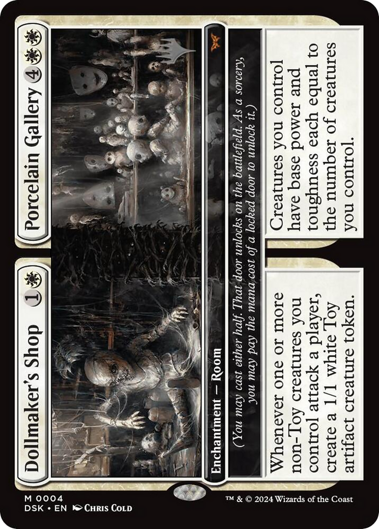 Dollmaker's Shop // Porcelain Gallery (Promo Pack) [Duskmourn: House of Horror Promos]-1