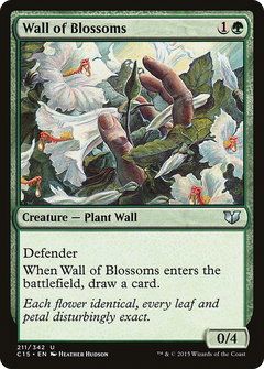 Wall of Blossoms (C15-211) - Commander 2015-1