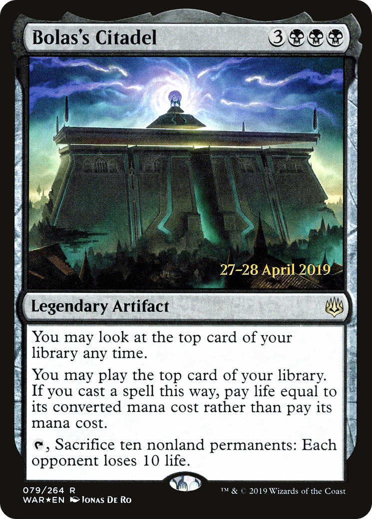 Bolas's Citadel [War of the Spark Prerelease Promos]-1