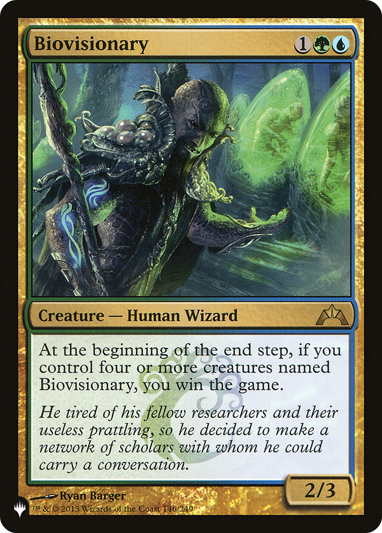 Biovisionary [The List]-1