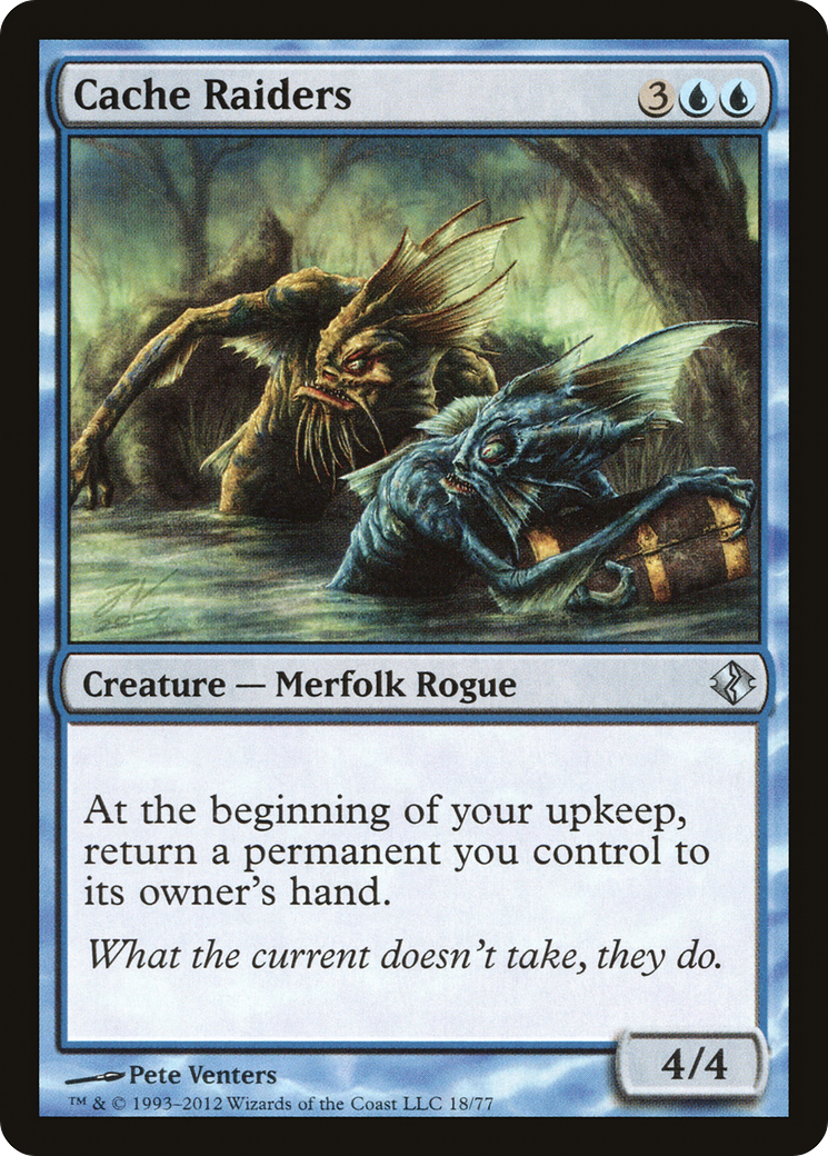 Cache Raiders [Duel Decks: Venser vs. Koth]-1