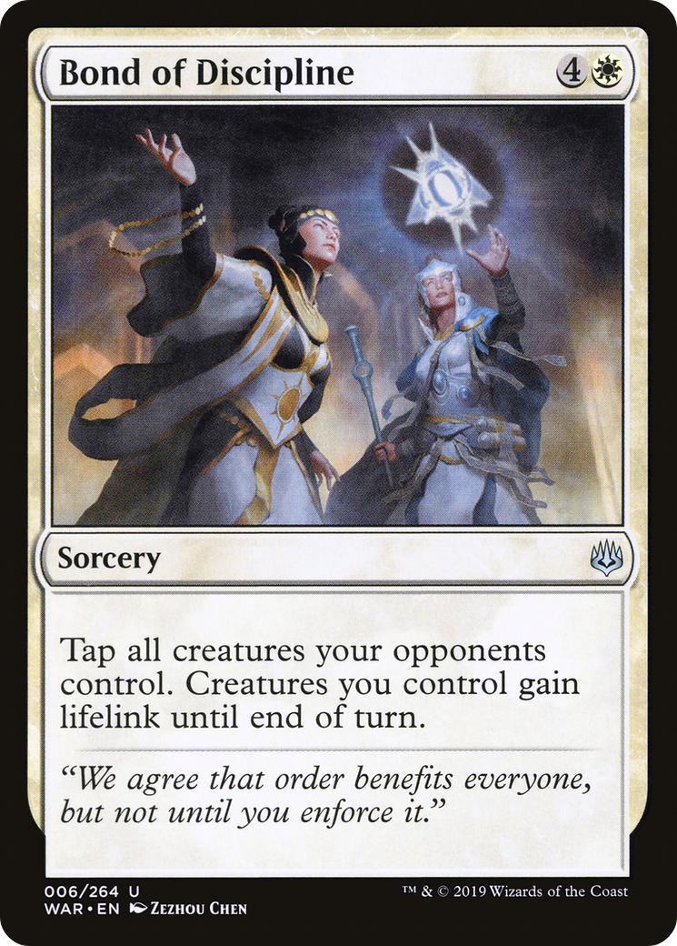 Bond of Discipline [War of the Spark]-1