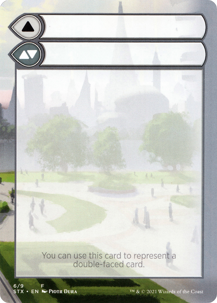 Double-Faced Substitute Card (SSTX-006) - Strixhaven: School of Mages Substitute Cards (Borderless)-1