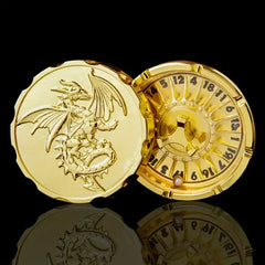 Golden Metal Spinning D20-1