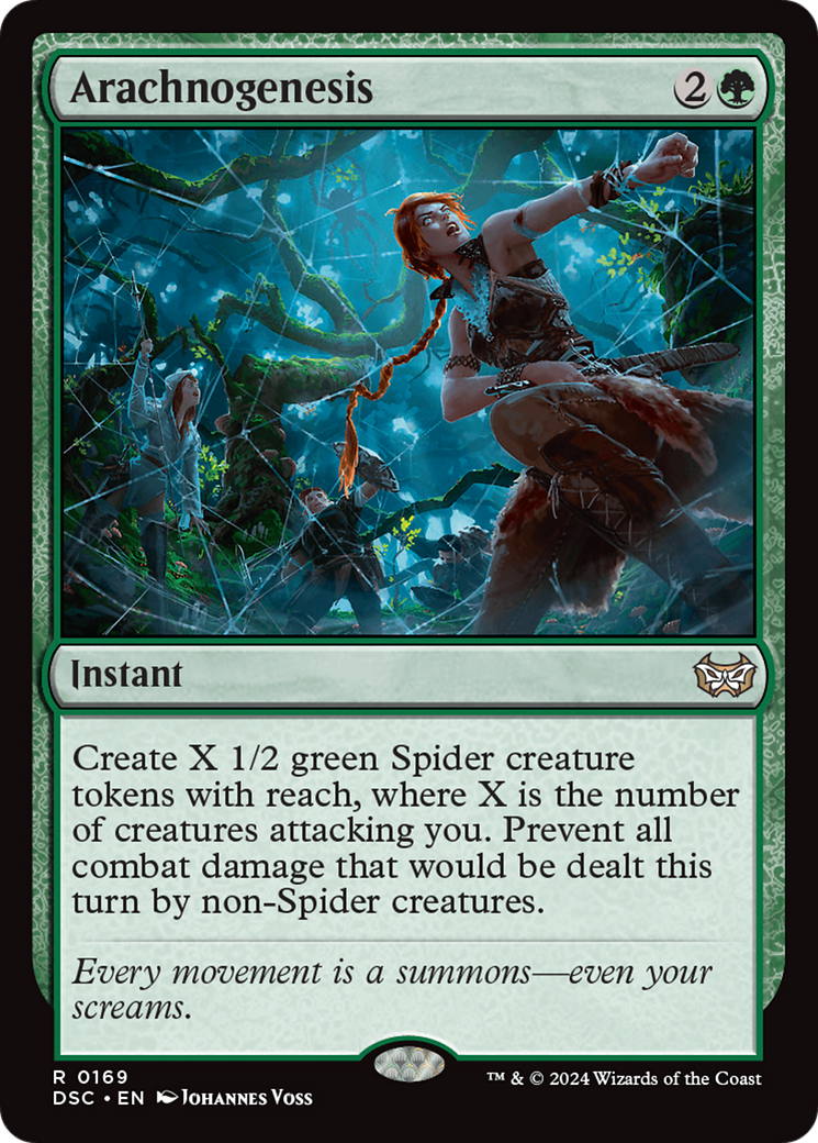 Arachnogenesis [Duskmourn: House of Horror Commander]-1