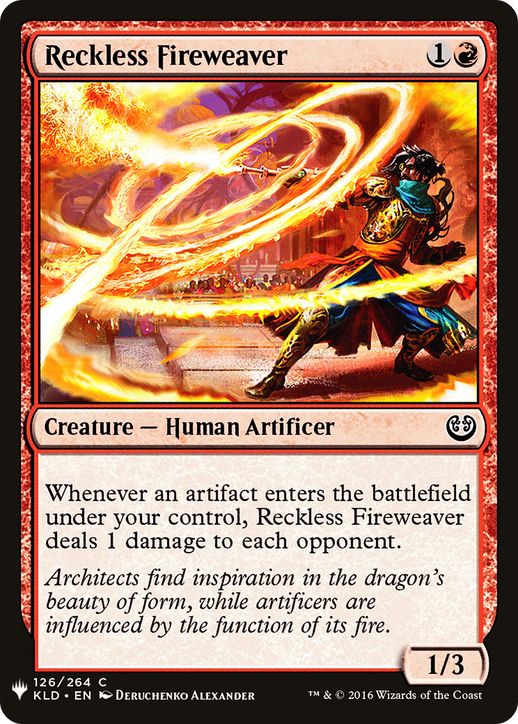 Reckless Fireweaver [Mystery Booster]-1