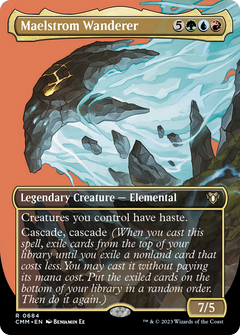 Maelstrom Wanderer (Borderless Profile) [Commander Masters]-1