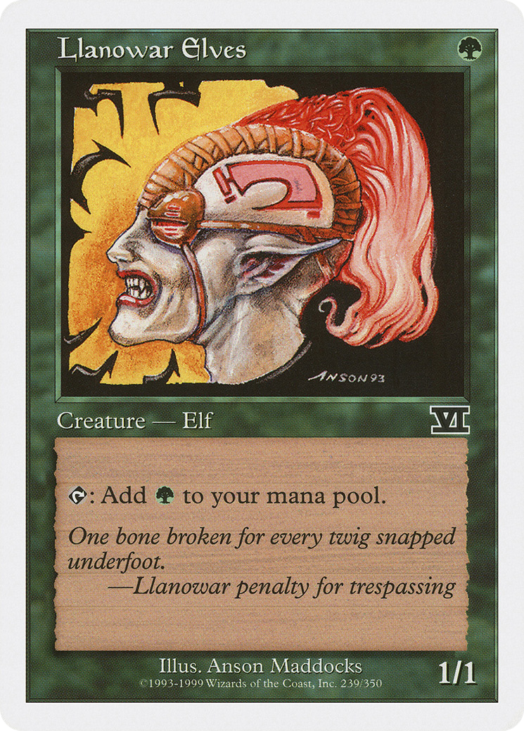 Llanowar Elves [Classic Sixth Edition]-1