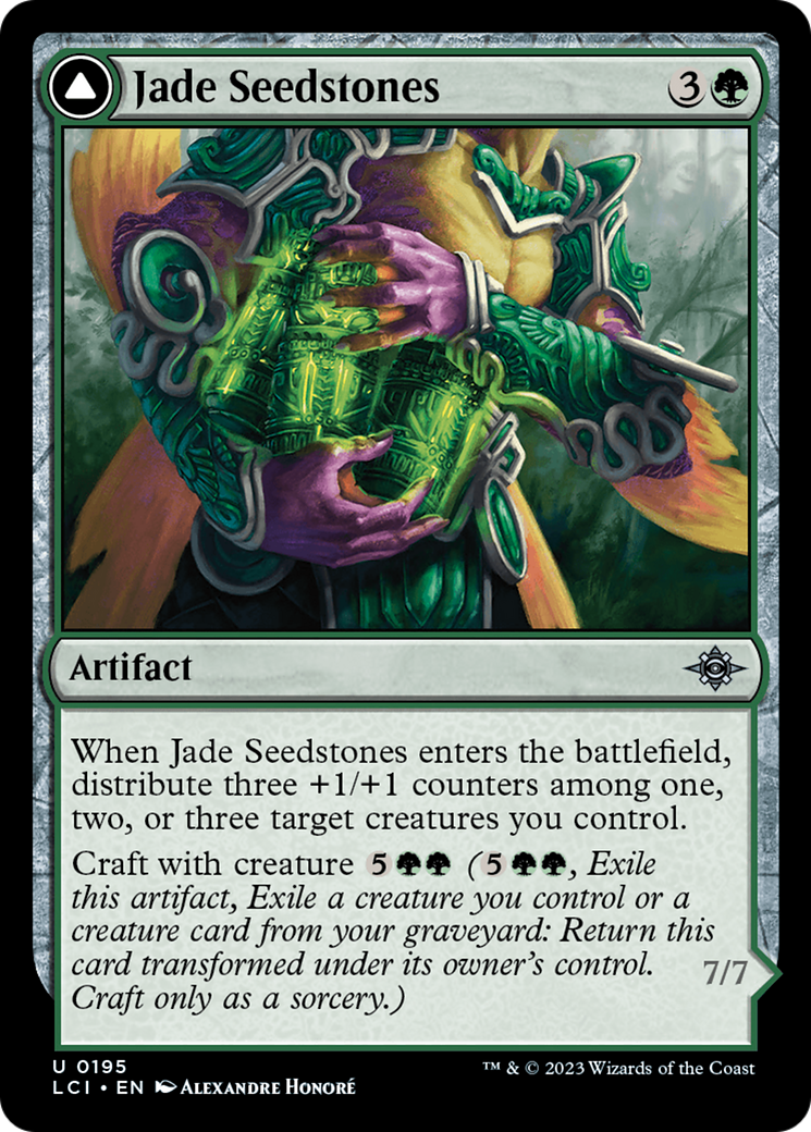 Jade Seedstones [The Lost Caverns of Ixalan]-1