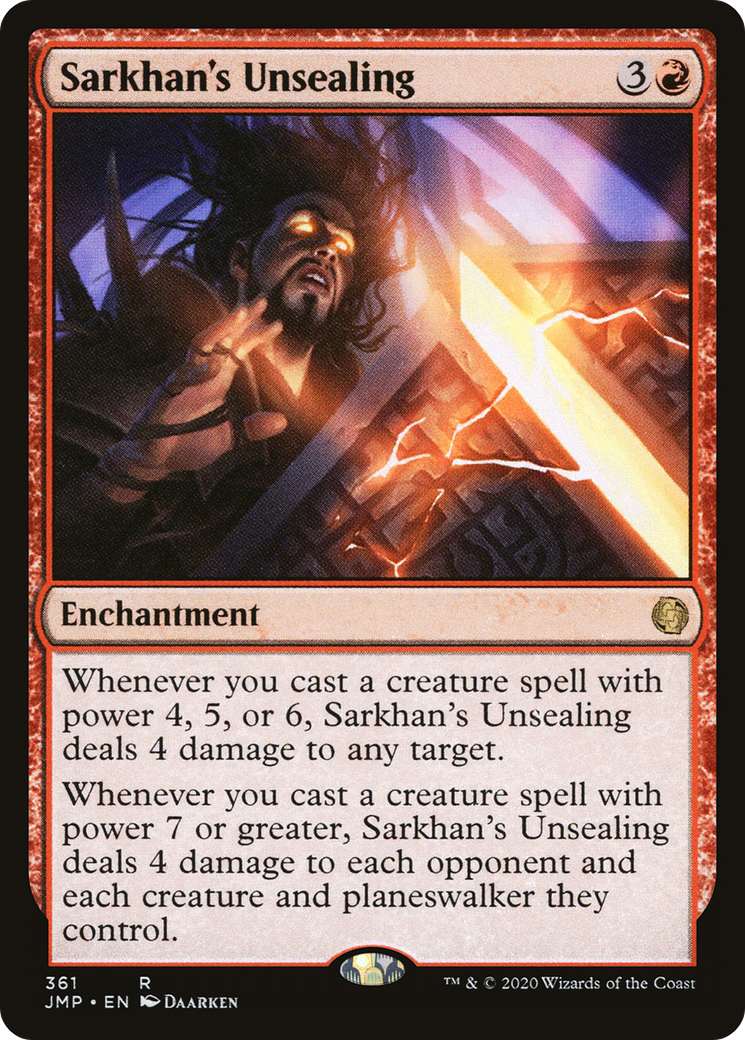 Sarkhan's Unsealing [Jumpstart]-1