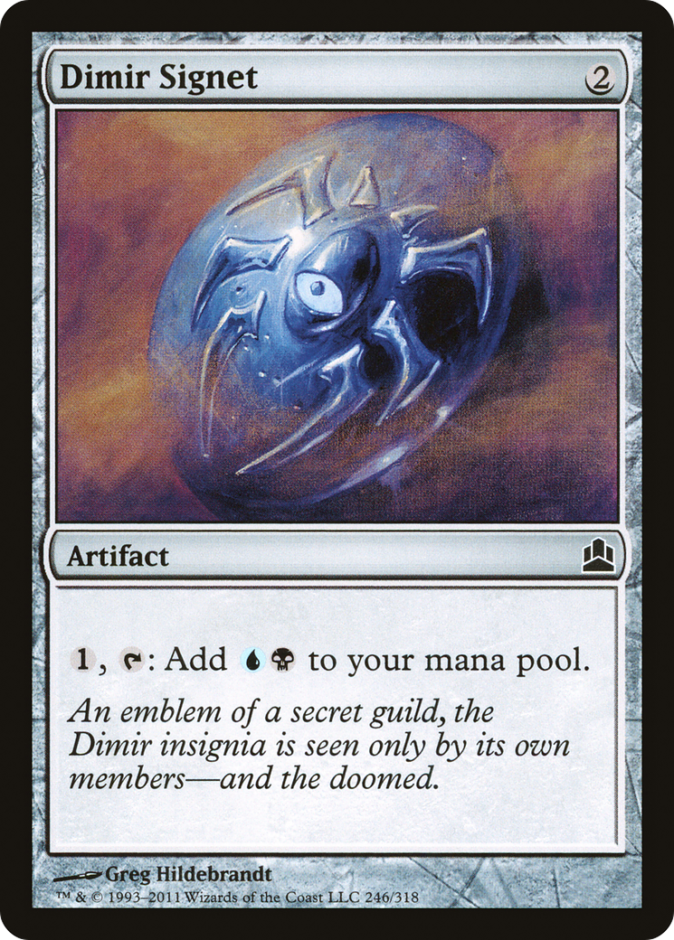 Dimir Signet [Commander 2011]-1