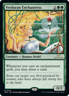 Verduran Enchantress (30A-218) - 30th Anniversary Edition-1