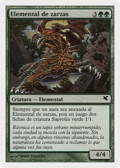 Bramble Elemental (French) - "Elemental de ronces" (PSAL-J29) - Salvat 2005-1