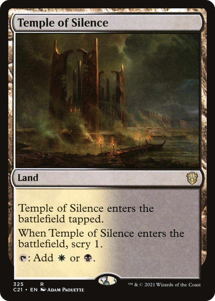 Temple of Silence [Commander 2021]-1