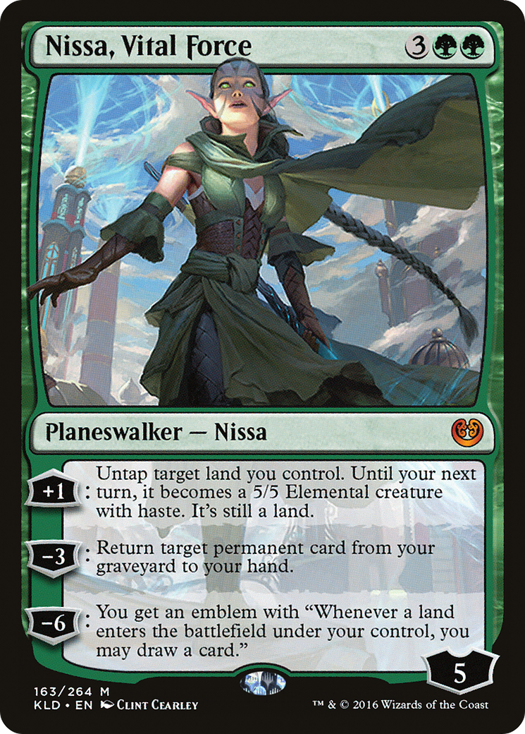 Nissa, Vital Force [Kaladesh]-1