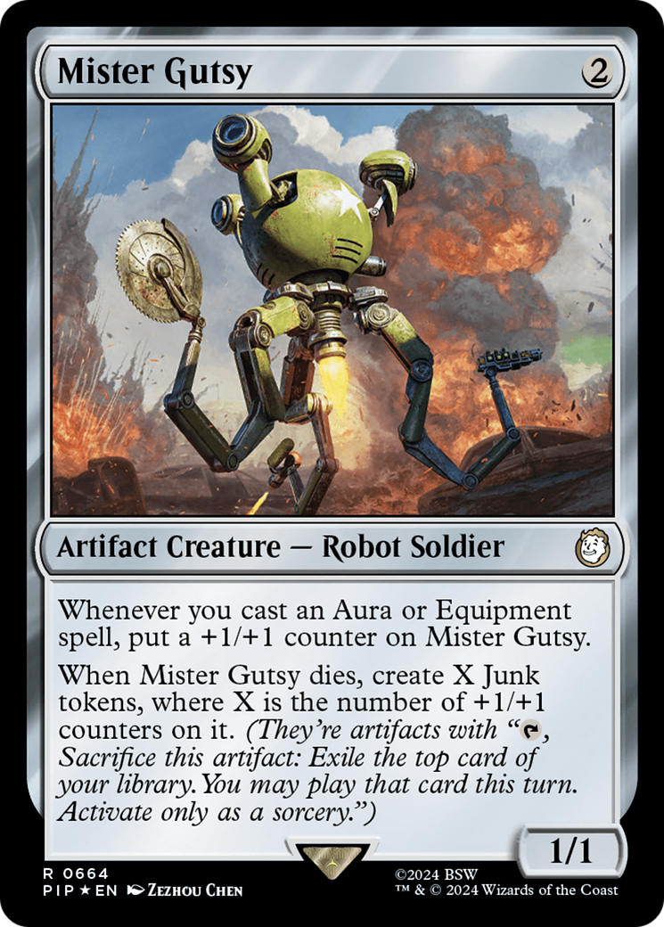 Mister Gutsy (Surge Foil) [Fallout]-1