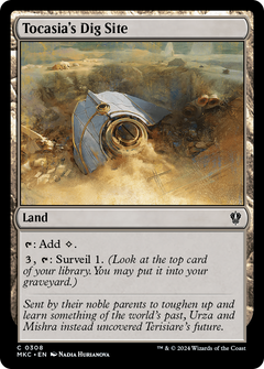 Tocasia's Dig Site [Murders at Karlov Manor Commander]-1