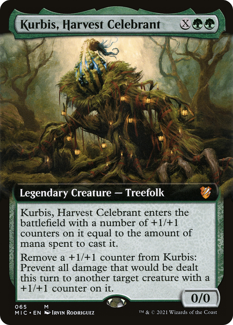 Kurbis, Harvest Celebrant (Extended Art) [Innistrad: Midnight Hunt Commander]-1