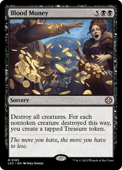 Blood Money [The Lost Caverns of Ixalan Commander]-1