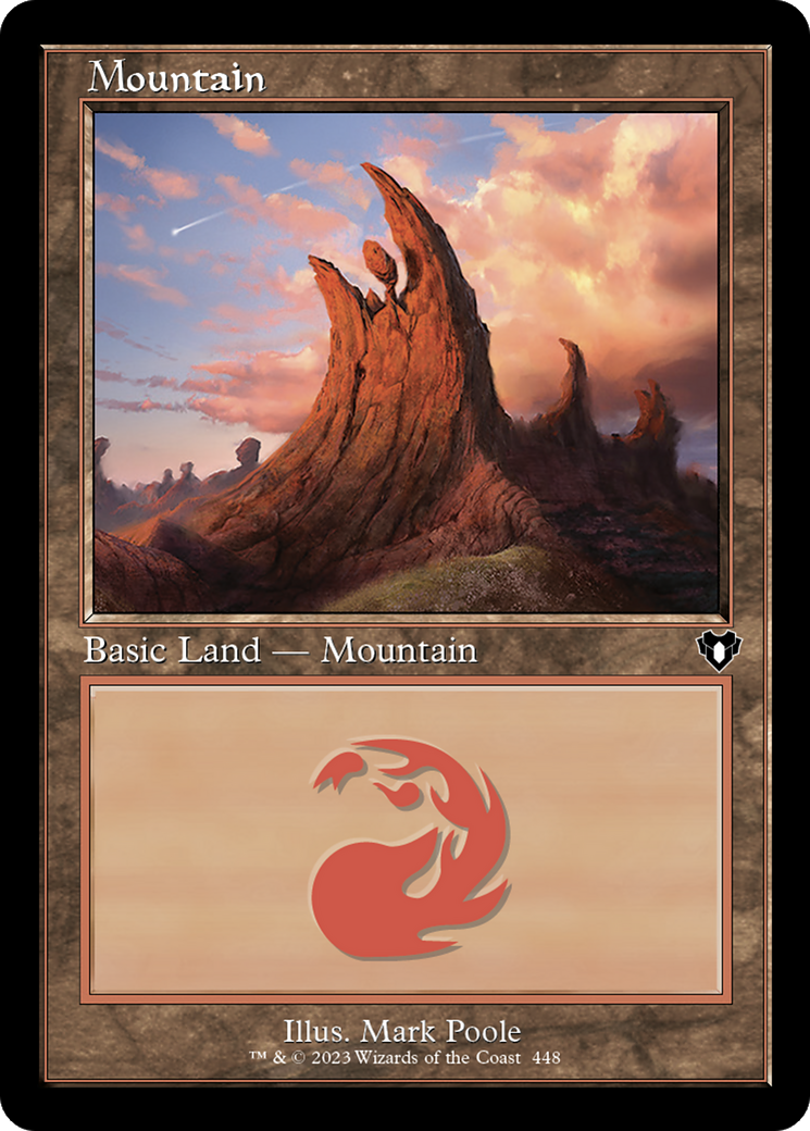 Mountain (448) (Retro) [Commander Masters]-1