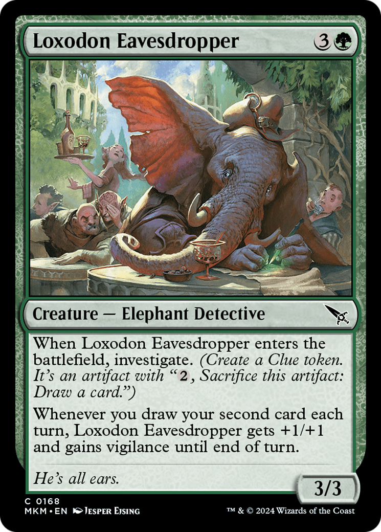 Loxodon Eavesdropper [Murders at Karlov Manor]-1