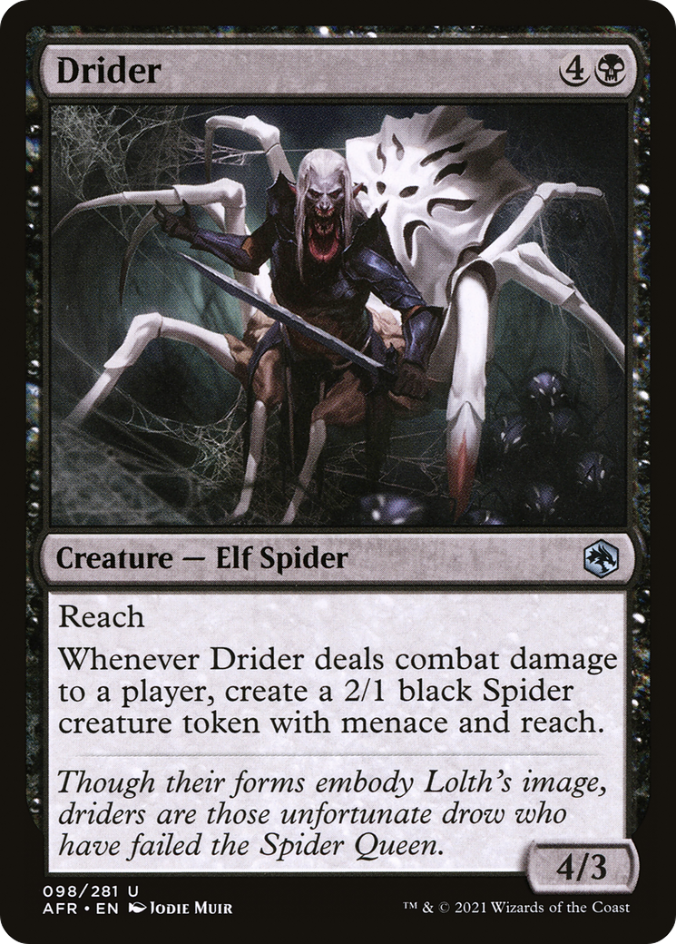 Drider [Dungeons & Dragons: Adventures in the Forgotten Realms]-1