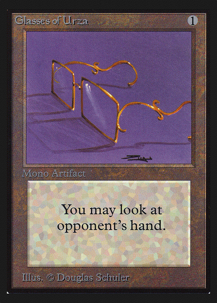 Glasses of Urza (CE) (CED-) - Collectors' Edition-1