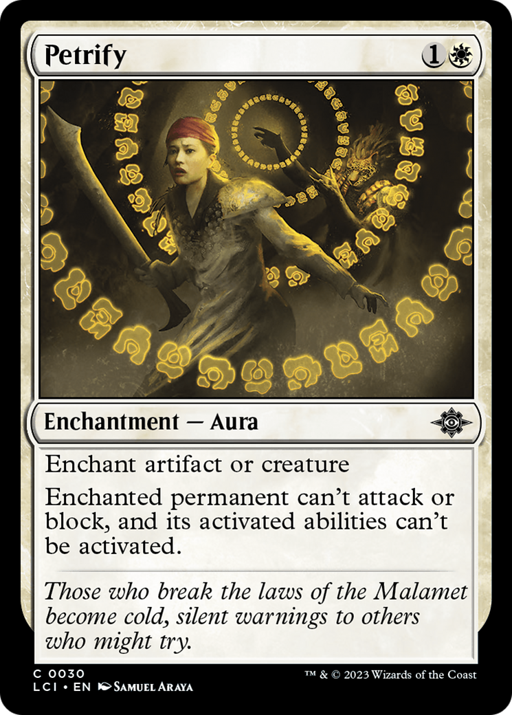 Petrify [The Lost Caverns of Ixalan]-1