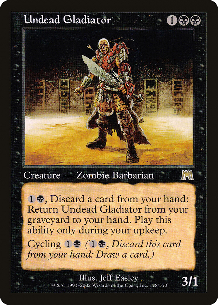 Undead Gladiator (ONS-178) - Onslaught-1