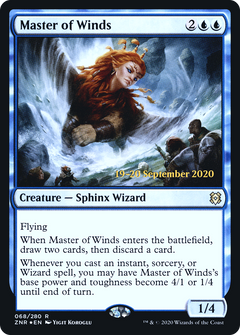 Master of Winds [Zendikar Rising Prerelease Promos]-1