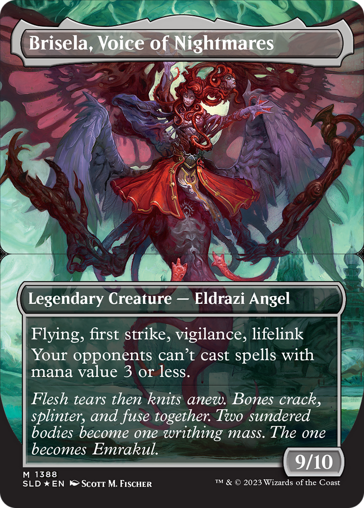 Brisela, Voice of Nightmares (SLD-1388B) - Secret Lair Drop (Borderless)-1