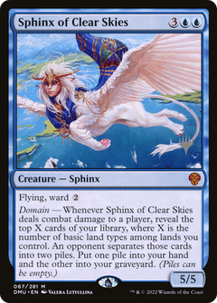 Sphinx of Clear Skies (Promo Pack) [Dominaria United Promos]-1
