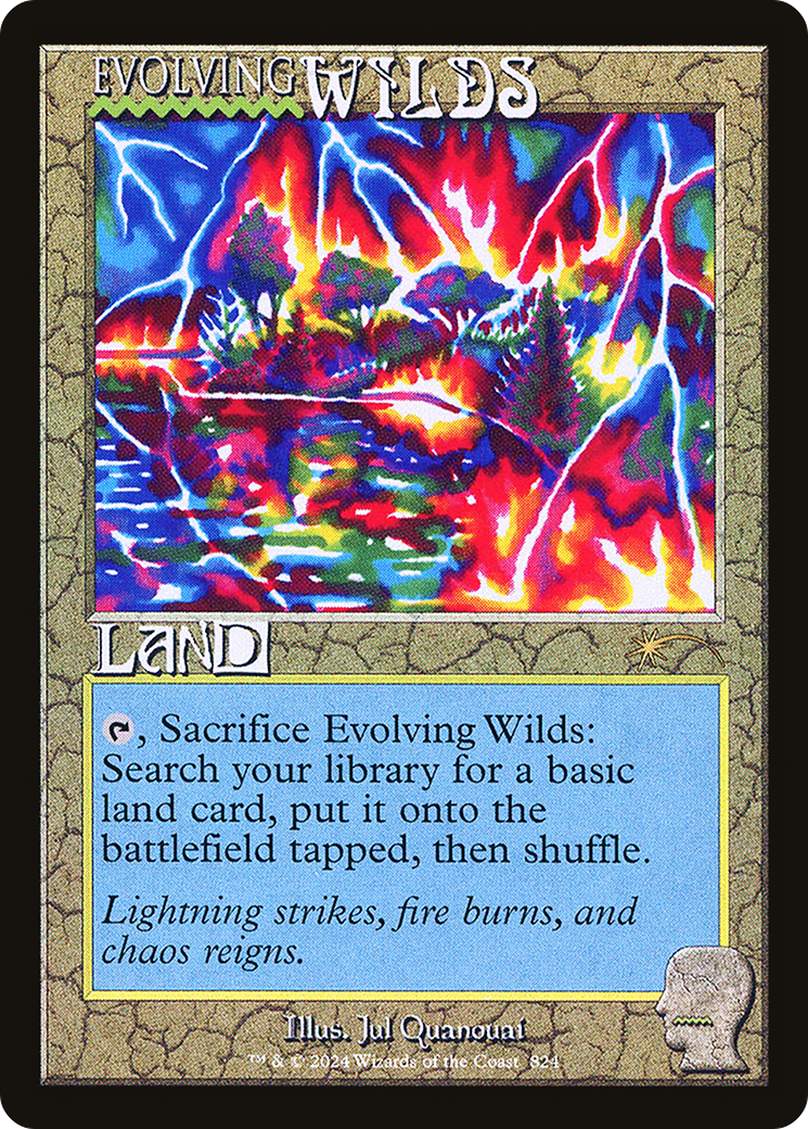 Evolving Wilds (Rainbow Foil) [Secret Lair Drop Series]-1